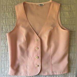 BOGO SALE Vintage pink vest